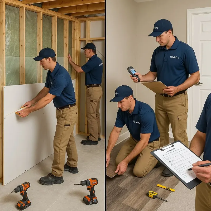 Repairs and Reconstruction process in Holt, AL